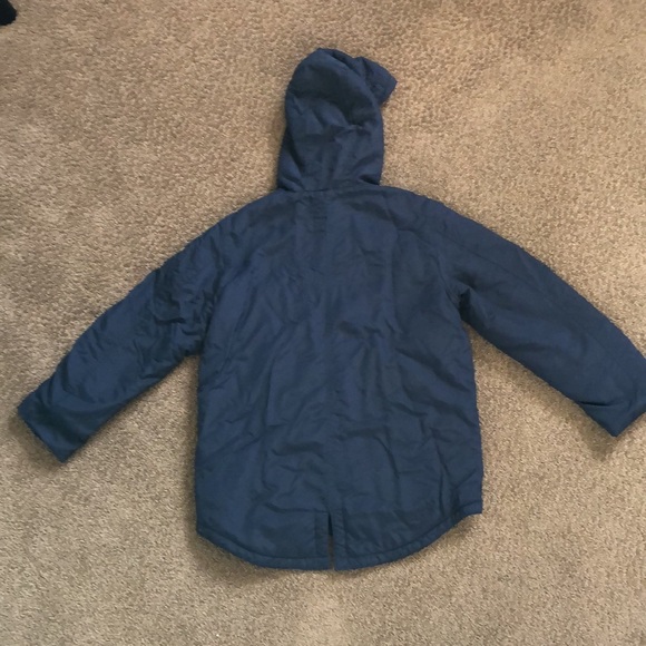 Kid’s Winter Jacket - Navy Blue - Picture 2 of 12